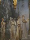 Giulio Aristide Sartorio Le Vergini Savie e le Vergini Stolte dettaglio 1890-93